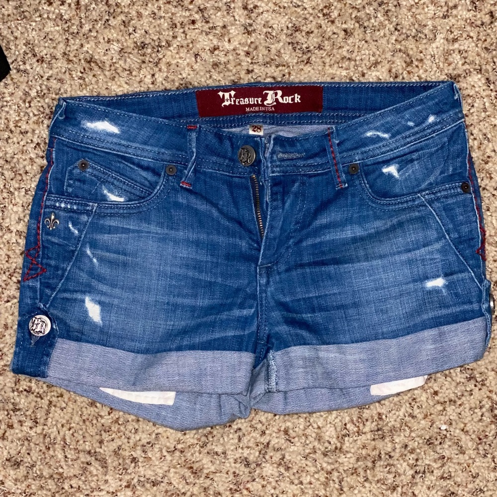 Treasure Rock Jean shorts.